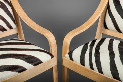 Pair of Zebra Chairs