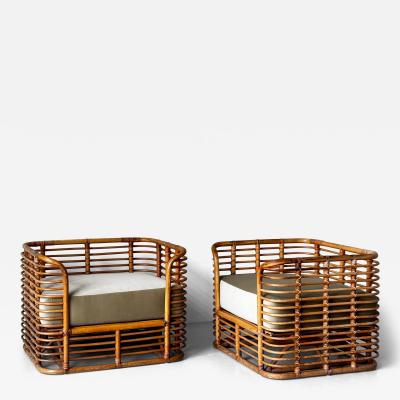 Pair of armchairs mid late 20th century