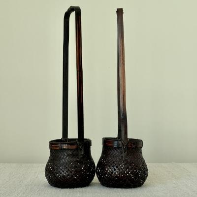 Pair of baskets Japan Showa period