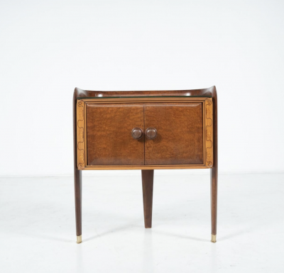 Pair of bed Side Tables by La Permanente Mobili Cant Italy 1950s