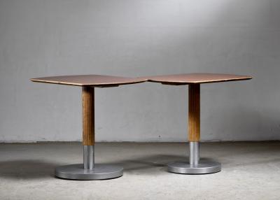 Pair of cafe tables