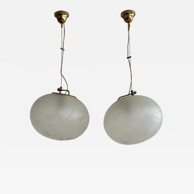 Pair of ceiling lights Sweden 1960s
