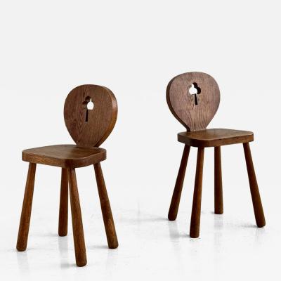 Pair of chairs Denmark early 20th century