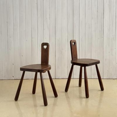 Pair of chairs Denmark early 20th century