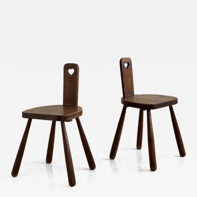 Pair of chairs Denmark early 20th century