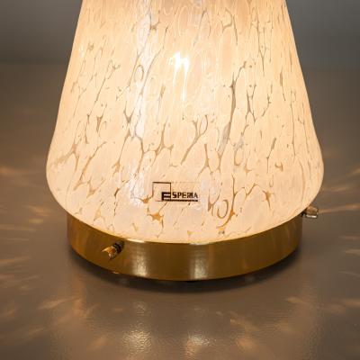 Pair of conical Table Lamps by Esperia Italy 1970s