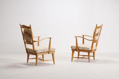 Pair of danish armchairs Circa 1940 New upholstery