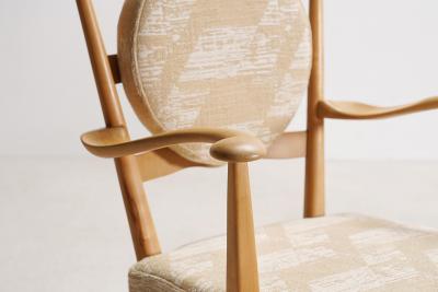 Pair of danish armchairs Circa 1940 New upholstery