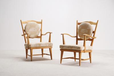 Pair of danish armchairs Circa 1940 New upholstery