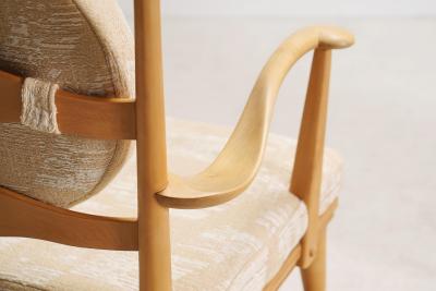 Pair of danish armchairs Circa 1940 New upholstery