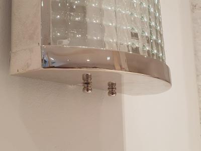 Pair of large French Art Deco wallights