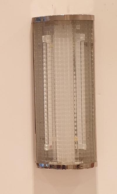 Pair of large French Art Deco wallights