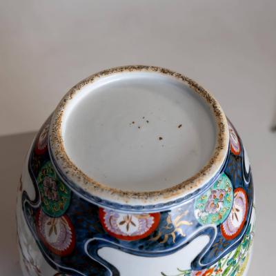 Pair of large Imari Porcelain Vases Japan Late 19th Century
