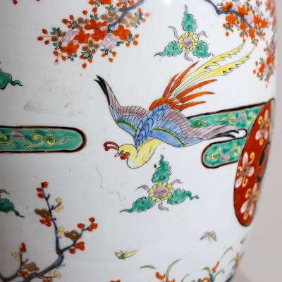 Pair of large Imari Porcelain Vases Japan Late 19th Century
