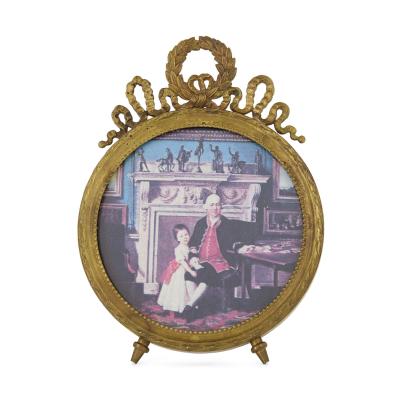 Pair of late 19th century French Empire style picture frames