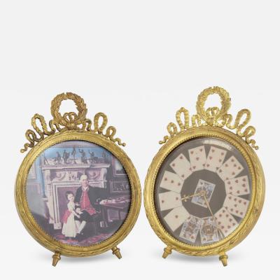 Pair of late 19th century French Empire style picture frames