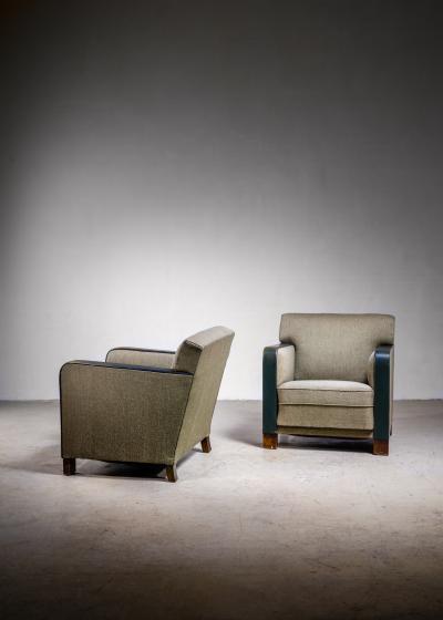Pair of lounge chairs Sweden
