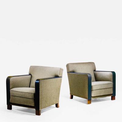 Pair of lounge chairs Sweden