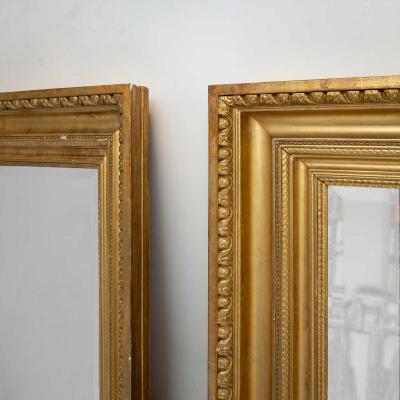 Pair of neoclassical Wall Mirrors early 19th Century