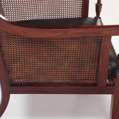 Pair of regency style cane chairs 