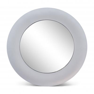 Pair of sculptural Modernist mirrors by Lorenzo Burchiellaro