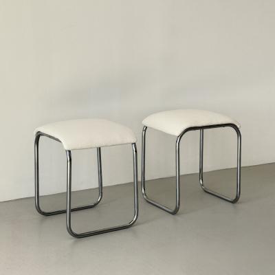 Pair of stools mid 20th century
