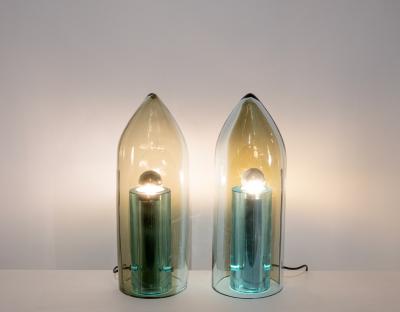 Pair of table lamps Italian design