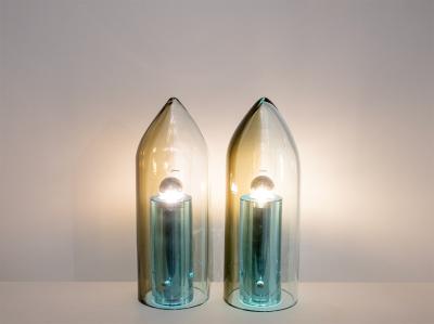 Pair of table lamps Italian design