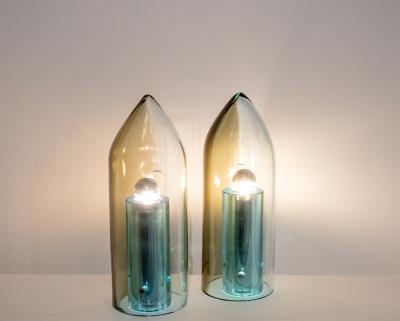 Pair of table lamps Italian design