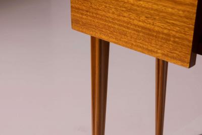 Pair of teak bedside tables Italy 1950s