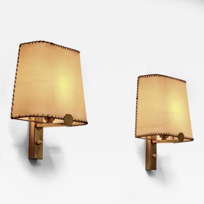 Pair of wall lamps