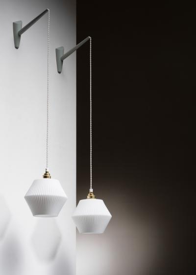 Pair of wall lamps