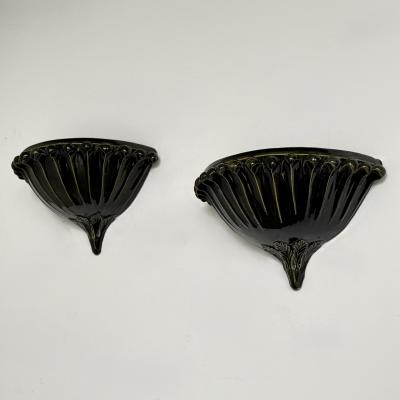 Pair of wall lights Italy late 20th century