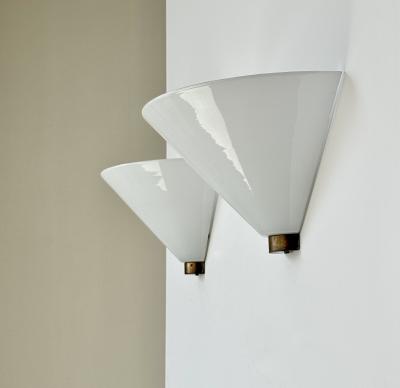 Pair of wall lights Scandinavia mid 20th century