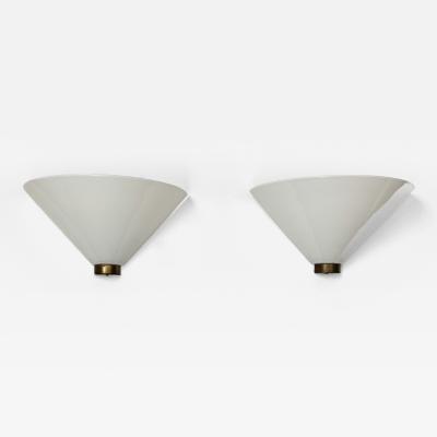 Pair of wall lights Scandinavia mid 20th century