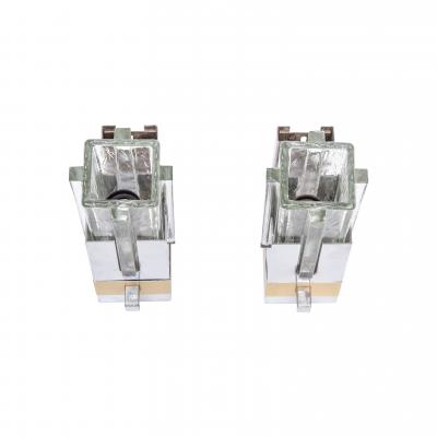 Pair of wall lights by Gaetano Sciolari