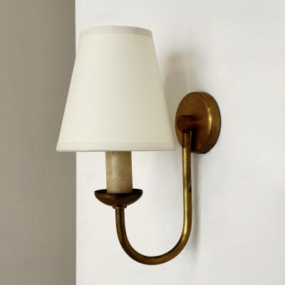 Pair of wall lights probably produced in Sweden 1940s