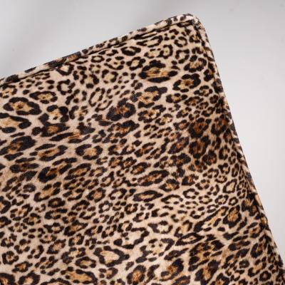 Paire de tabourets l opard