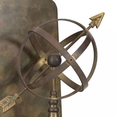 Pairs of Vintage Brass Armillary Sphere Bookends