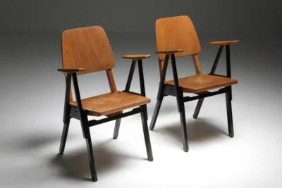 Palais De Tokyo Armchairs by Ermeloo Zwager Set of Six