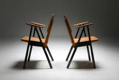 Palais De Tokyo Armchairs by Ermeloo Zwager Set of Six