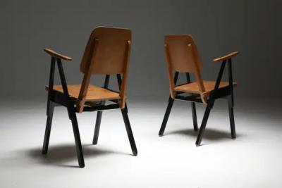 Palais De Tokyo Armchairs by Ermeloo Zwager Set of Six