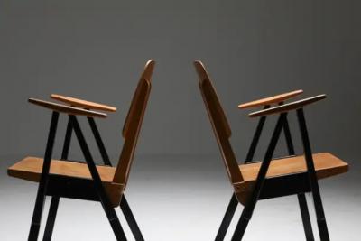 Palais De Tokyo Armchairs by Ermeloo Zwager Set of Six