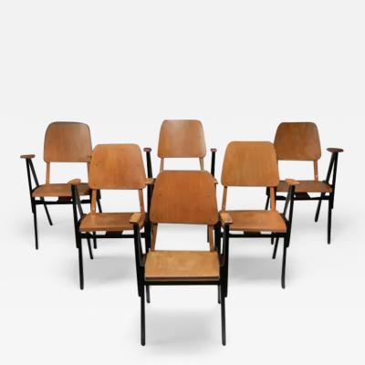 Palais De Tokyo Armchairs by Ermeloo Zwager Set of Six