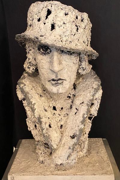 Palatial Sculpture of Henri Robert Marcel Duchamp by Ursula Meyer