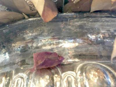 Palatial Silver Plated Claw Footed Centrepiece in Custom Form Antique Bowl