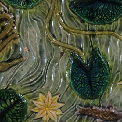 Palissy Majolica Octopus Plate