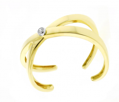 Paloma Picasso PALOMA PICASSO FOR TIFFANY CO GRAFFITI DIAMOND BANGLE CUFF BRACELET