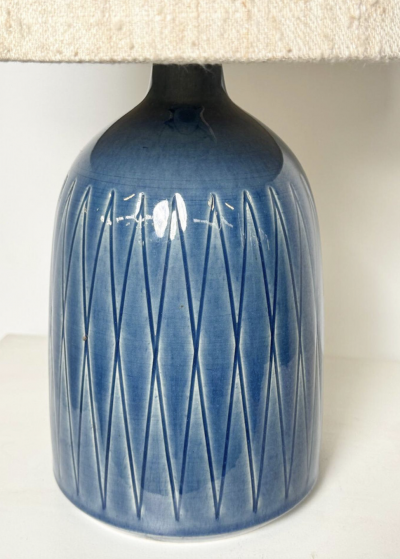 Palshus Ceramic Desk Lamp Denmark 1968