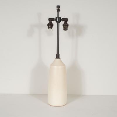 Palshus Small Off White Ceramic Lamp